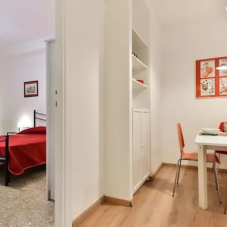 Red & White Vatican Apartment Rome