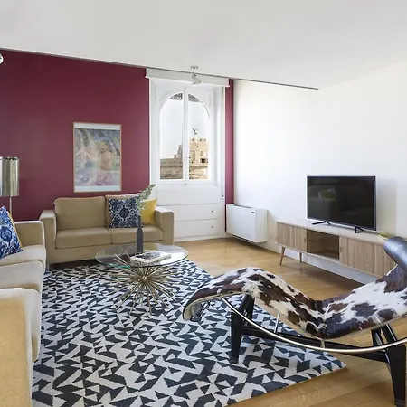 Six-bedroom On Lungotevere Degli Altoviti Apt 19 Aparthotel *