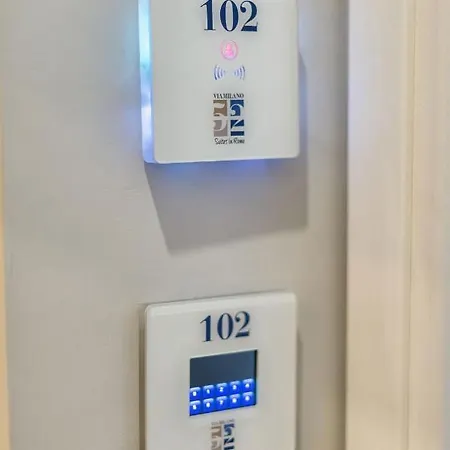 Penzion Via Milano 52 Řím